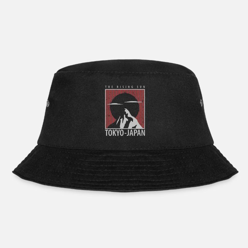 Tokyo Japan - Bucket Hat - black