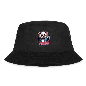 ECRIN - Beau nom de fille avec Cool Panda - Bob - noir - Devant - Lela (165cm)