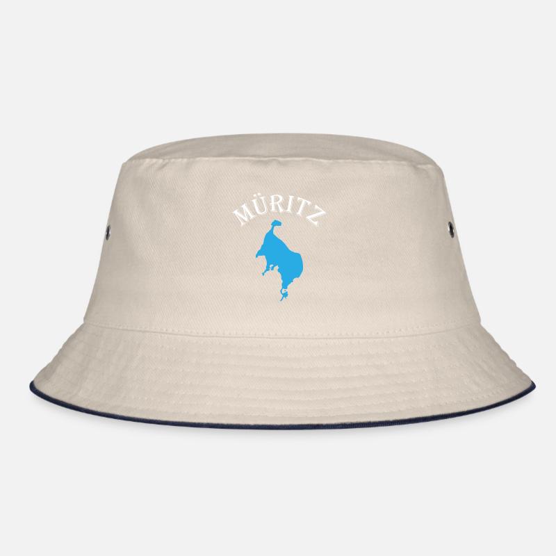 Müritzsee Kontur - Experience pure nature Bucket Hat