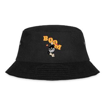 Boom - Bucket Hat - Schwarz - Vorne - Lela (165cm)