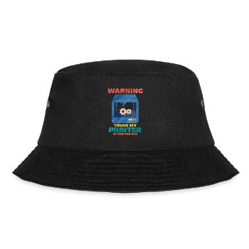 3D Printing - Bucket Hat - black - Front - Lela (165cm)