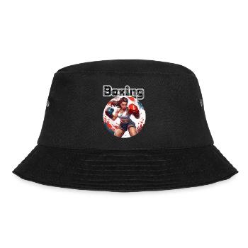 Boxeur / Sports / Combat / Arène / Ring de boxe / Poings - Bob - noir - Devant - Lela (165cm)