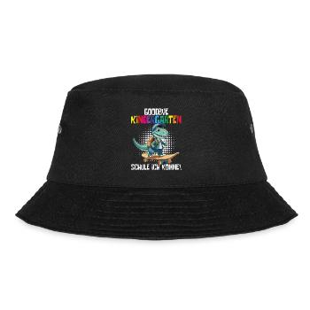 School Enrollment Dino Back to School - Bucket Hat - black - Front - Lela (165cm)