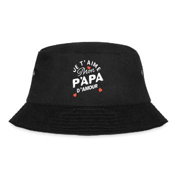 Belle idée cadeau fete des pères anniversaire papa - Bob - noir - Devant - Lela (165cm)