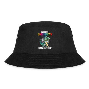 School Enrollment Dino Back to School - Bucket Hat - black - Front - Lela (165cm)