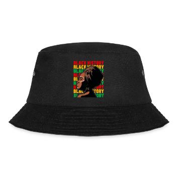 Juneteenth black history 1865 melaning african - Bucket Hat - black - Front - Lela (165cm)