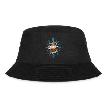 Crystal Healing Crytal Crystals and Stones - Bucket Hat - black - Front - Lela (165cm)