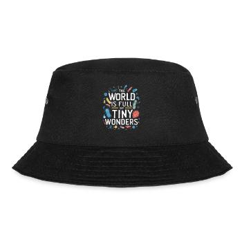 Microbiologist Microbiology Lab Staph Biology - Bucket Hat - black - Front - Lela (165cm)