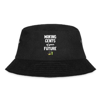 Verdienen Sie Cents Aus Ihrem Zukünftigen - Bucket Hat - Schwarz - Vorne - Lela (165cm)