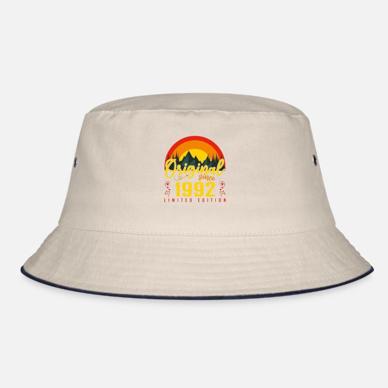 1992 Geburtstagsgeschenk 1992 Jubiläum Bucket Hat