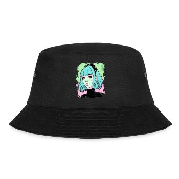 Bonbons Coloré Dessin Animé Fille - Bob - noir - Devant - Lela (165cm)