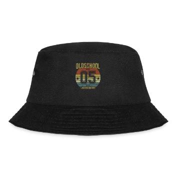 May 2005 - Geburtstag im Mai Oldschool - Bucket Hat - Schwarz - Vorne - Lela (165cm)