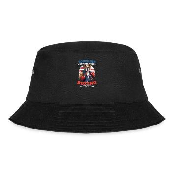 Boxen Boxen Lektion - Bucket Hat - Schwarz - Vorne - Lela (165cm)