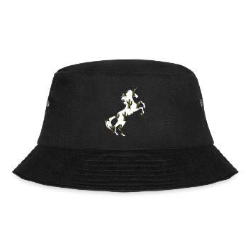 Lots Of Small Cactus Unicorn Shirt Cacti Succulent - Bucket Hat - black - Front - Lela (165cm)