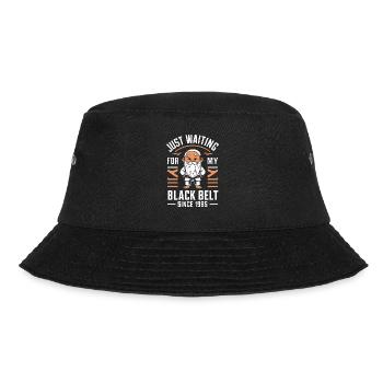 Kung Fu Chinesisches Kung Fu Asiatisches Kung Fu - Bucket Hat - Schwarz - Vorne - Lela (165cm)