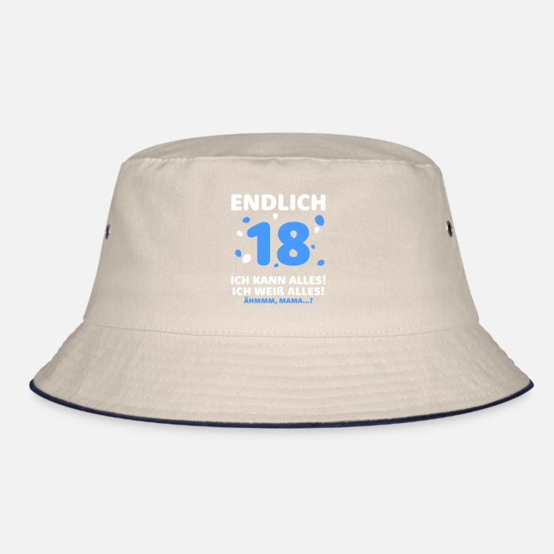 Finally 18 I can do everything I know everything Bucket Hat