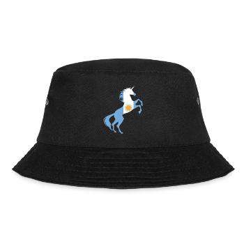 Licorne Drapeau Argentine T-Shirt Licorne magique Jeu de mots - Bob - noir - Devant - Lela (165cm)