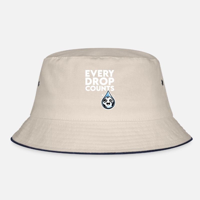 Every drop counts Rainwater harvest Bucket Hat