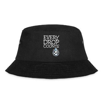 Every drop counts Rainwater harvest - Bucket Hat - black - Front - Lela (165cm)