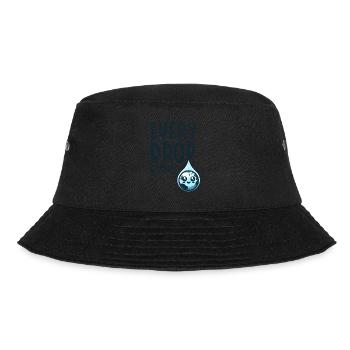 Every drop counts Rainwater harvest - Bucket Hat - black - Front - Lela (165cm)