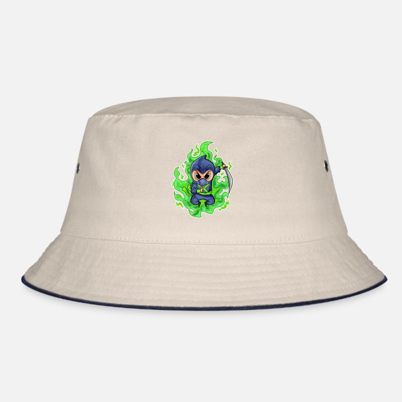 Motif Ninja Vert Feu Bob