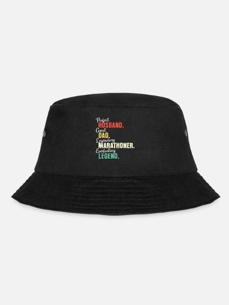 Marathonläufer Papa - Bucket Hat - Schwarz