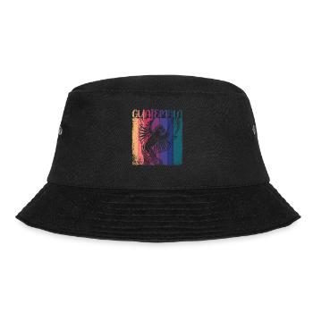 Paradiesvogel Quetazal Antigua Tropisch Guate - Bucket Hat - Schwarz - Vorne - Lela (165cm)