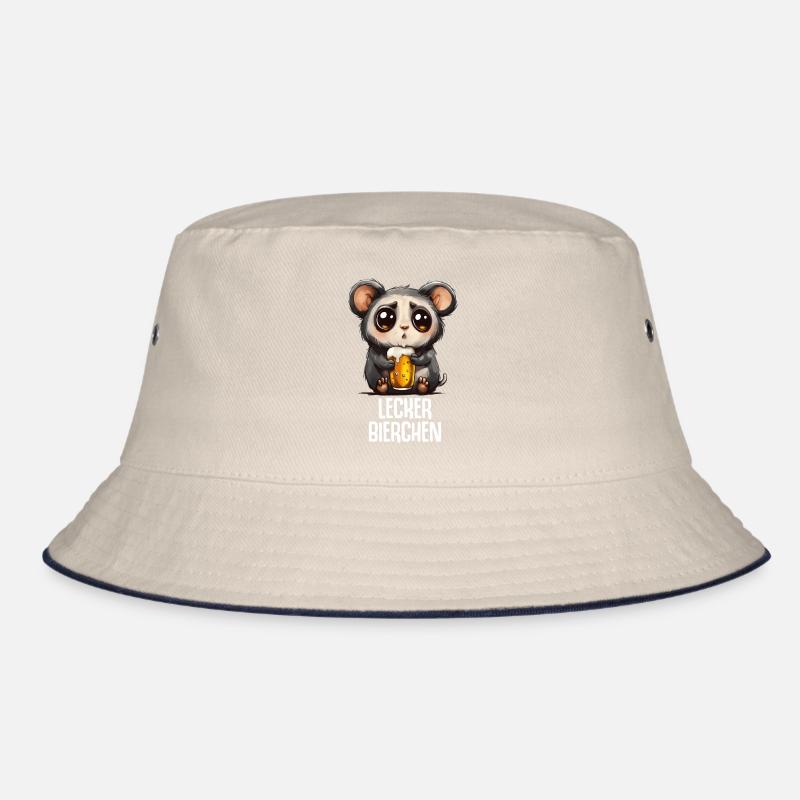 Lecker Bierchen Sad Hamster Meme Bier Mallorca Bucket Hat