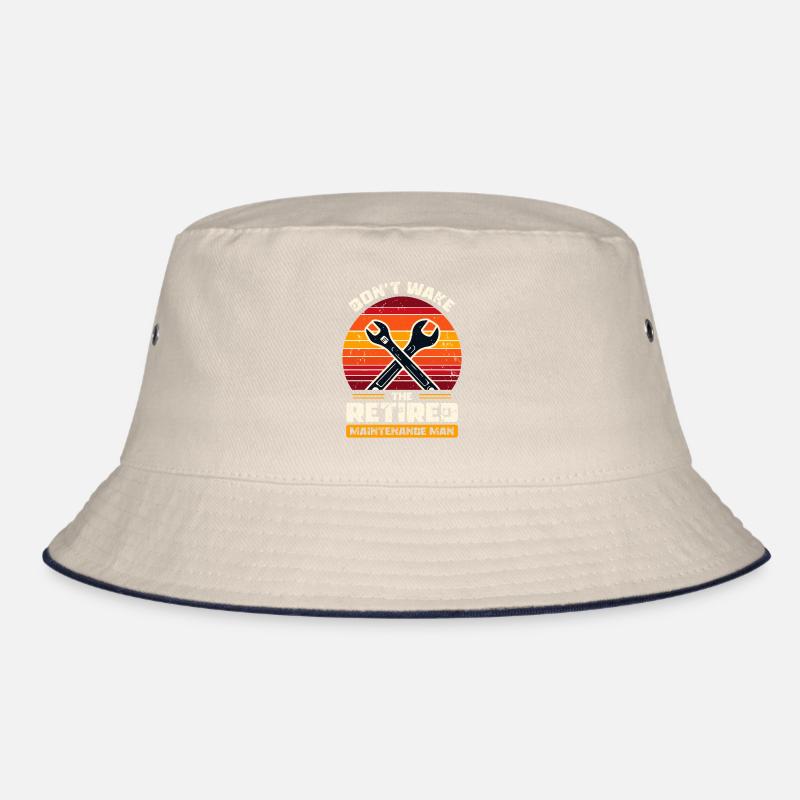 Maintenance Man Maintenance Technician Worker Bucket Hat
