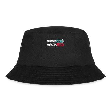 Tent Camping Camping Camping On World Off - Bucket Hat - black - Front - Lela (165cm)