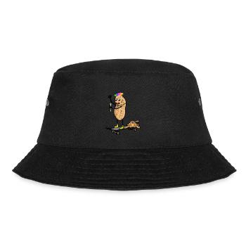 Peanut Dog Dog Skater Punker Junior - Bucket Hat - black - Front - Lela (165cm)