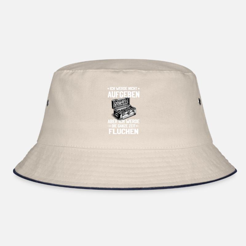 Never give up, swear creatively! Bucket Hat