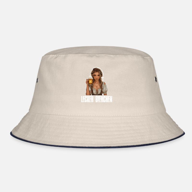 Lecker Bierchen Meme Bier Weizenbier Weißbier Bucket Hat