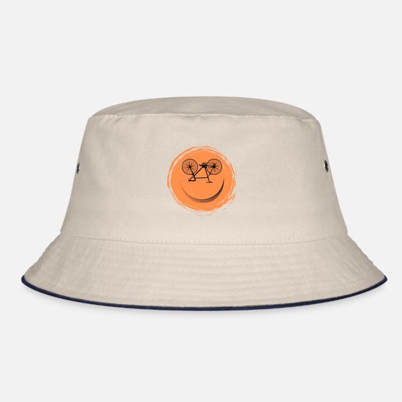 Bicycle Face Bucket Hat