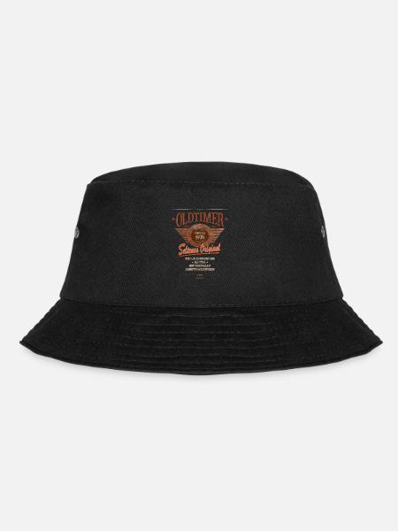 Zustand entspricht Alter, Baujahr 1976 - Bucket Hat - Schwarz