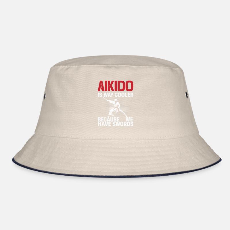Aikido Kampfsport Geschenk Bucket Hat