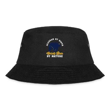 Grizzly Bear Alaska Brown Bear Bear - Bucket Hat - black - Front - Lela (165cm)