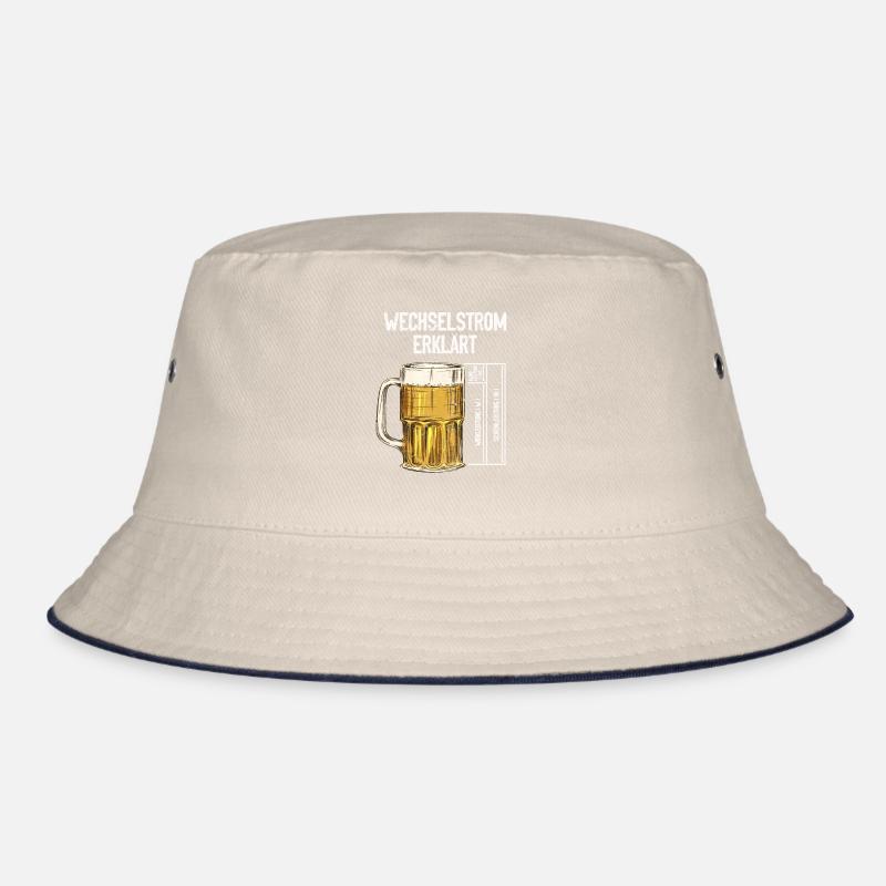 AC Explains Beer Electrician Technology Bucket Hat