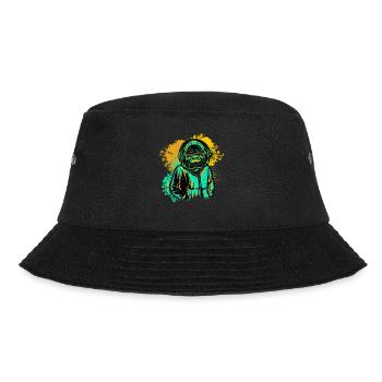 DJ Monkey Music Party Fun Sunglasses Dance Party M - Bucket Hat - black - Front - Lela (165cm)