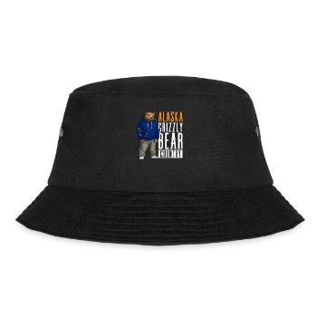 Cool Grizzly Bear Alaska Brown Bear Bear - Bucket Hat - black - Front - Lela (165cm)