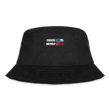 Theater Schauspieler Theatre On World Off - Bucket Hat - Schwarz - Vorne - Lela (165cm)