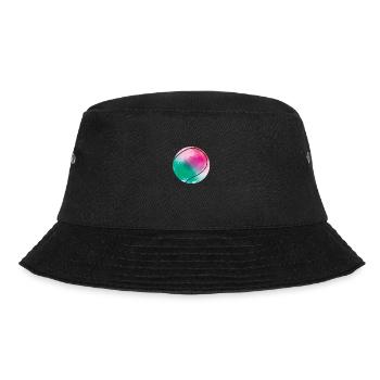 Tennis colorful ball - Bucket Hat - black - Front - Lela (165cm)