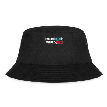 Rennrad Radsport Radsportler - Bucket Hat - Schwarz - Vorne - Lela (165cm)
