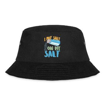 I Put Salt On My Salt 12 - Bucket Hat - Schwarz - Vorne - Lela (165cm)