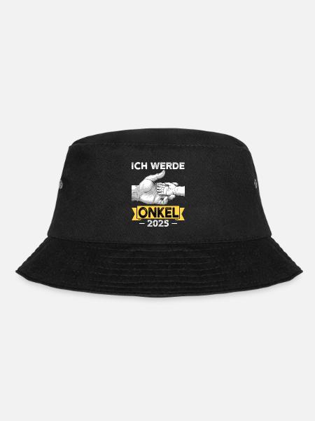 Ich werde Onkel 2025 - Bucket Hat - Schwarz