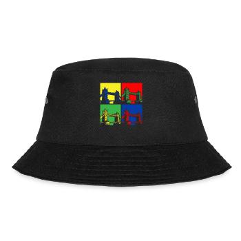 London Bridge - Bucket Hat - Schwarz - Vorne - Lela (165cm)
