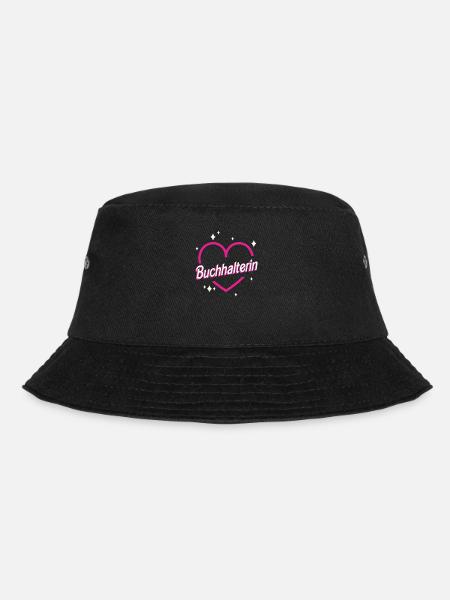 Buchhaltung herzliche Geschenkidee für - Bucket Hat - Schwarz