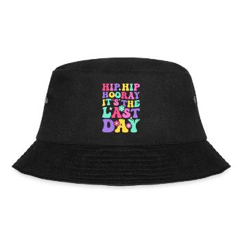 Letzter Schultag Abschluss Sommerferien Schüler - Bucket Hat - Schwarz - Vorne - Lela (165cm)