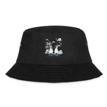 Blue-footed boobies Galapagos Islands - Bucket Hat - black - Front - Lela (165cm)