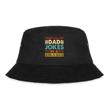 Je garde toutes les blagues de mon père dans un Dad-a-Base - Bob - noir - Devant - Lela (165cm)